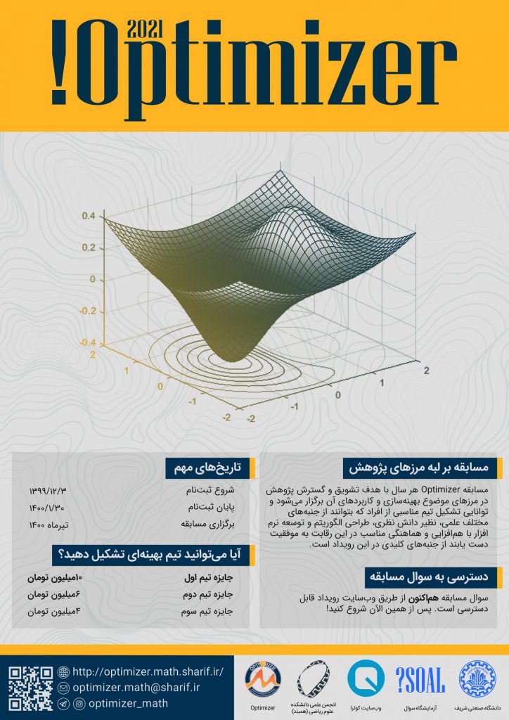 مسابقه Optimizer 2021! 